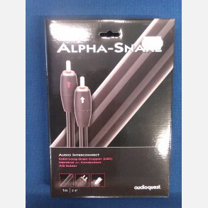 Audioquest Alpha-snake RCA kabel : 1 meter 