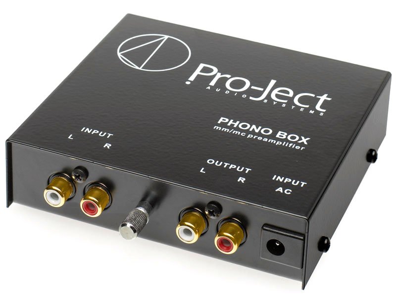 Project The Phono Box mm/mc Project AudioVision HIFI audio / video produkter i høj