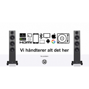 System Audio Legend 40.2 Silverback incl. stereohub og fjernbetjening